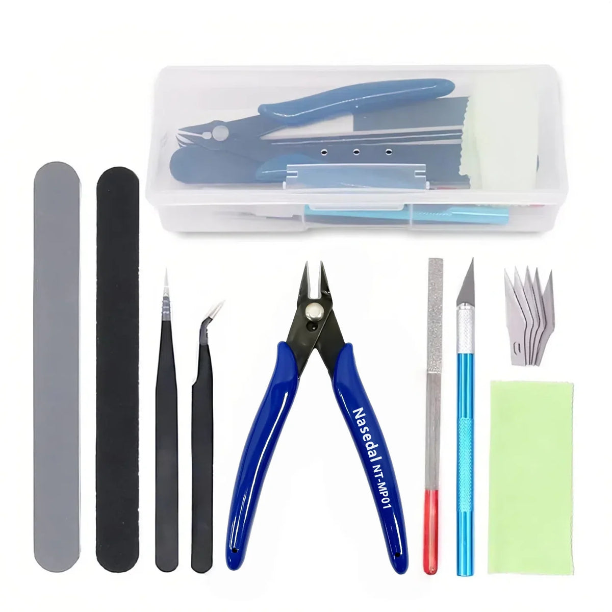 Model Hobby Tool Set With Clippers Scissors And Tweezers