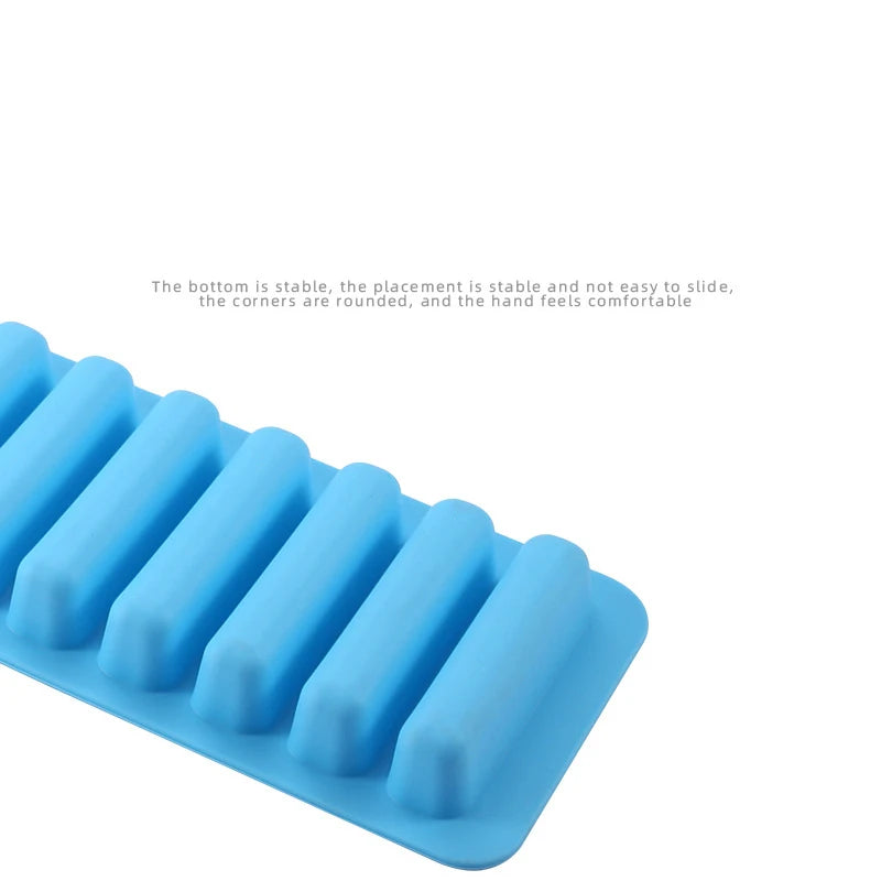 Reusable Silicone Ice Bar Mold For Ice Pops And Baking