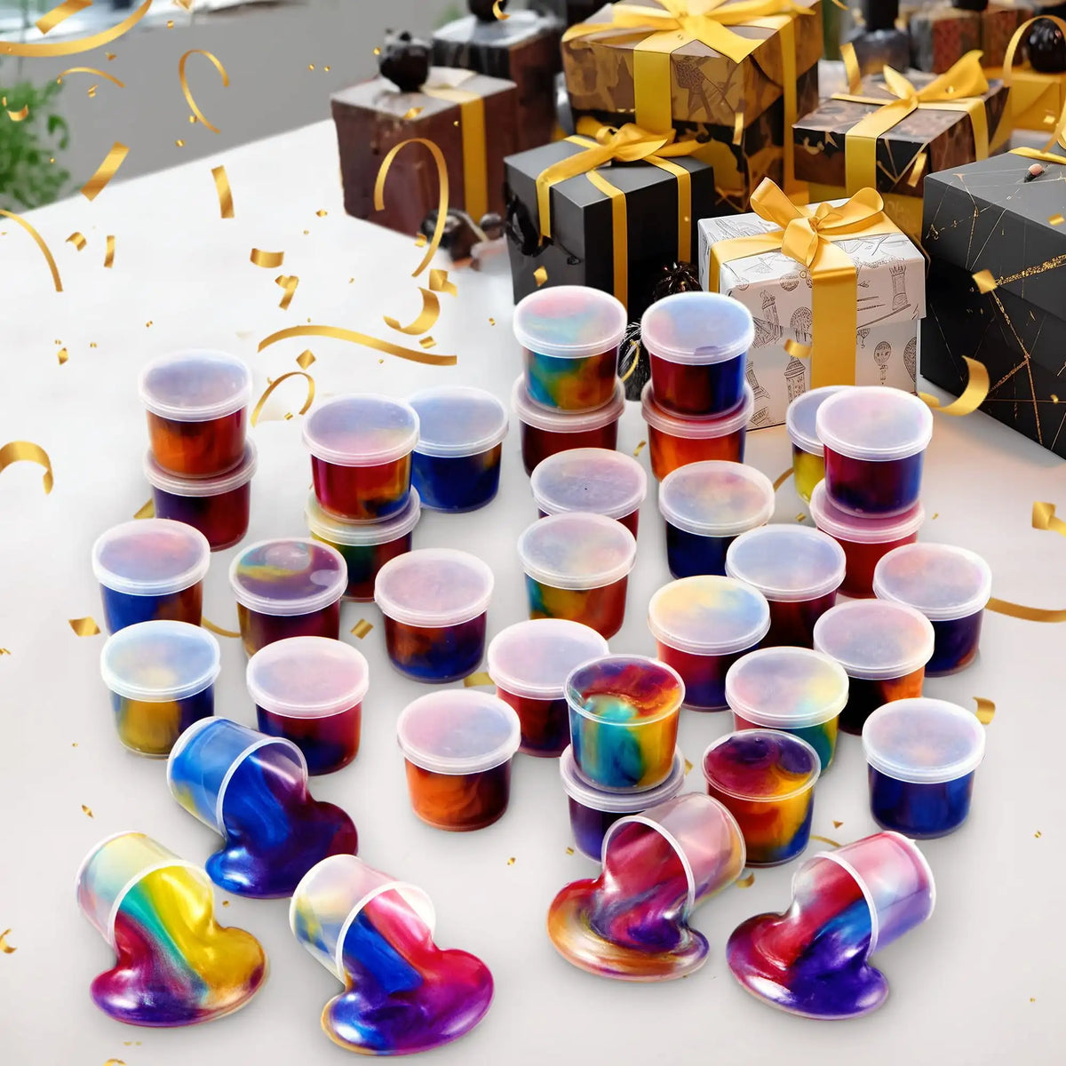 Galaxy Slime Party Favors Stretchy Non Sticky Safe Classroom Rewards