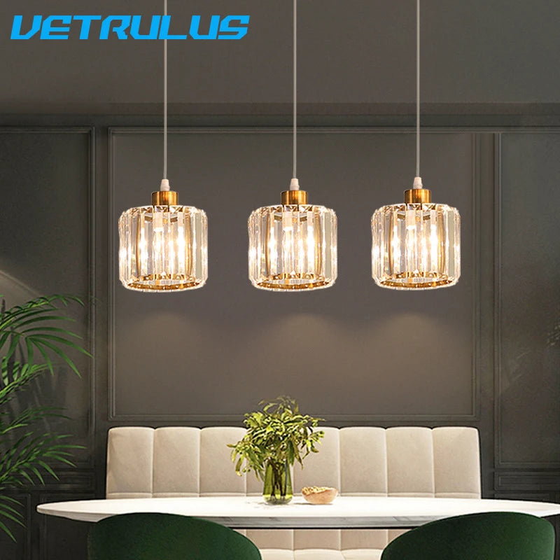 Vetrulus Modern K9 Crystal Chandelier For Living Room