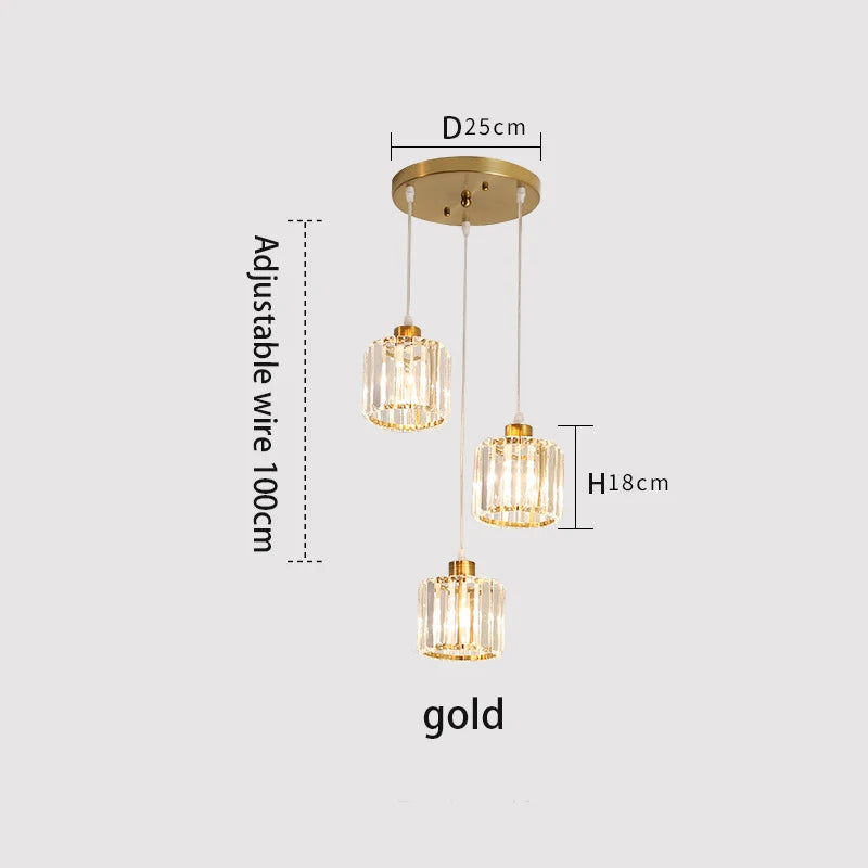 Vetrulus Modern K9 Crystal Chandelier For Living Room